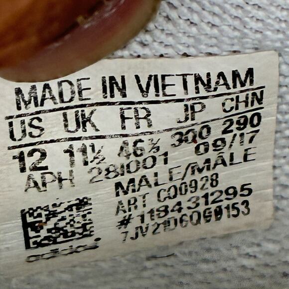 Adidas Tubular Shadow Gray White Lightweight Running Shoes CO0928 Men's Size 12 - Picture 9 of 10